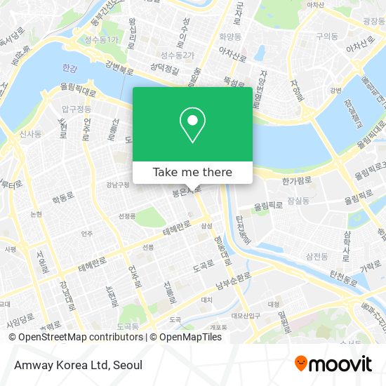 Amway Korea Ltd map