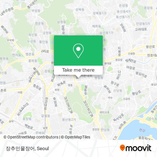 장추민물장어 map