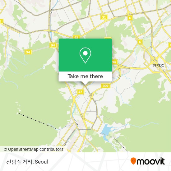 선암삼거리 map