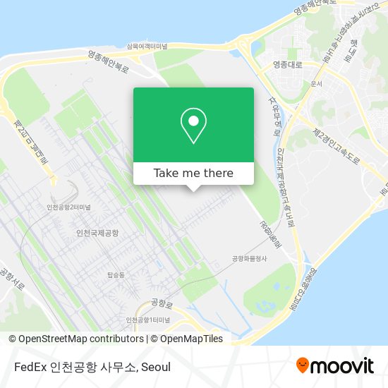 FedEx 인천공항 사무소 map