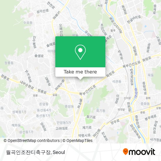 월곡인조잔디축구장 map