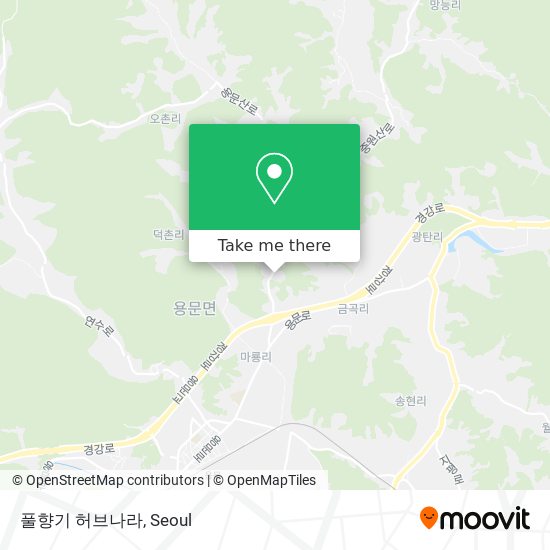 풀향기 허브나라 map