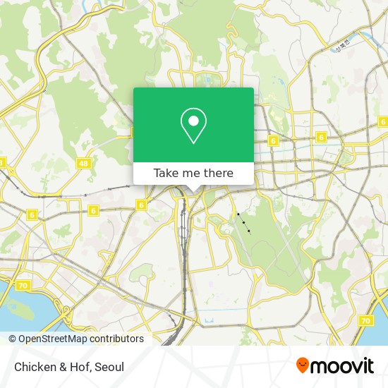 Chicken & Hof map