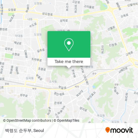 백령도 순두부 map