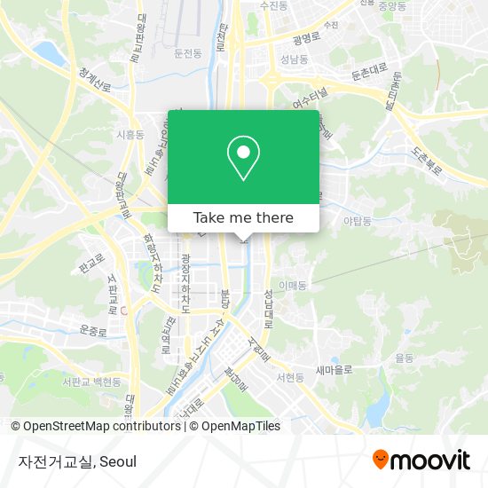 자전거교실 map
