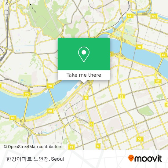 한강아파트 노인정 map