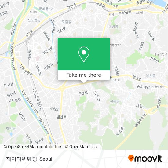 제이타워웨딩 map