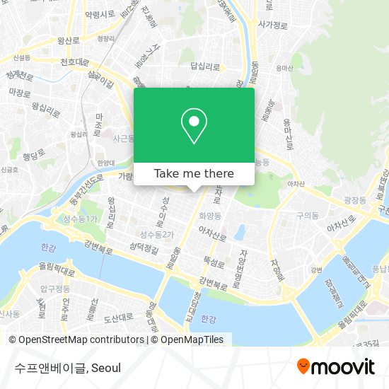 수프앤베이글 map