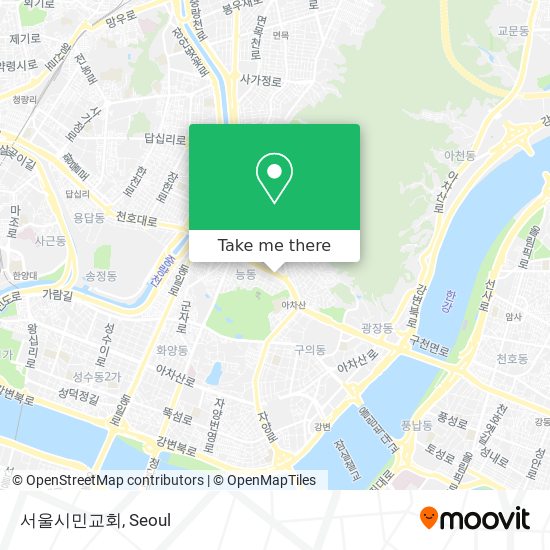서울시민교회 map
