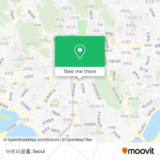 아트리움홀 map