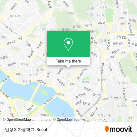 일성여자중학교 map