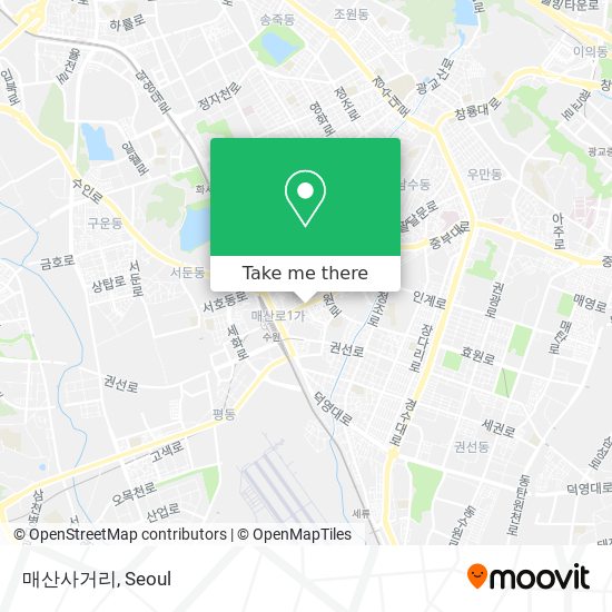 매산사거리 map