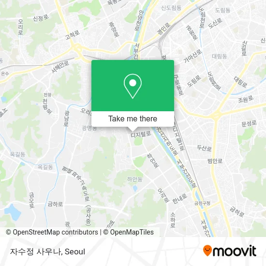자수정 사우나 map