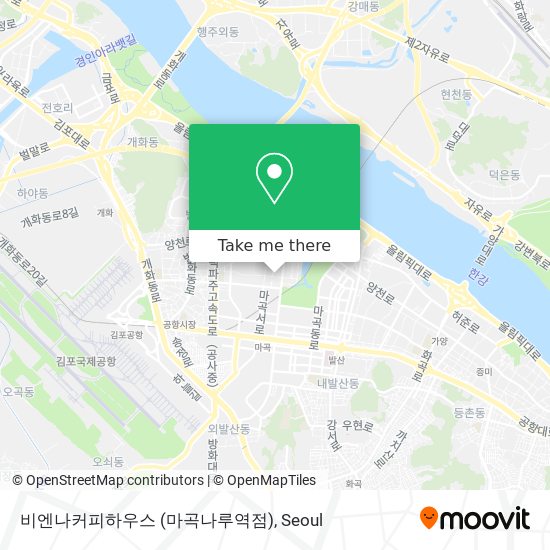 비엔나커피하우스 (마곡나루역점) map