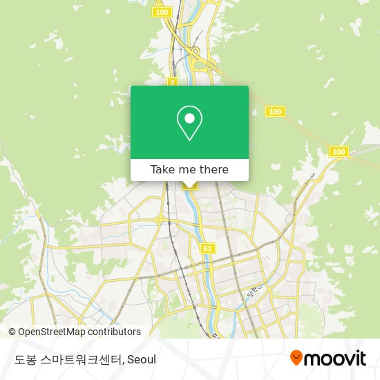 도봉 스마트워크센터 map