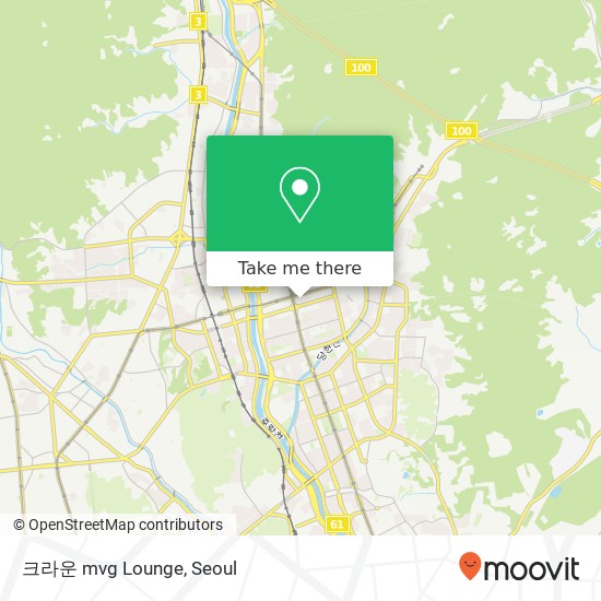 크라운 mvg Lounge map