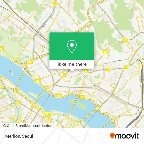 Merlion map