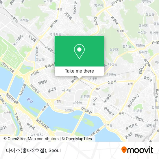 다이소(홍대2호점) map