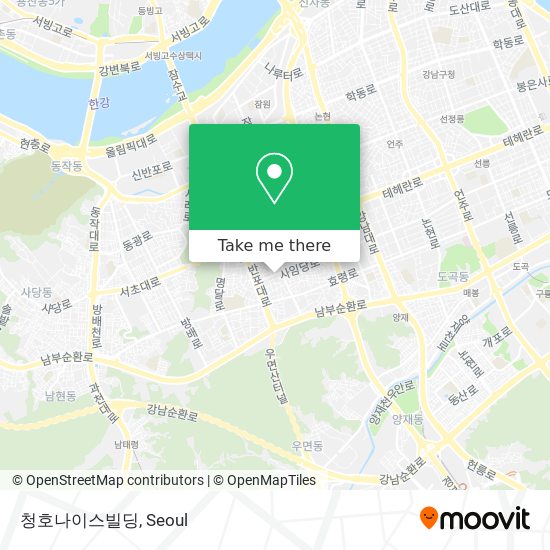 청호나이스빌딩 map