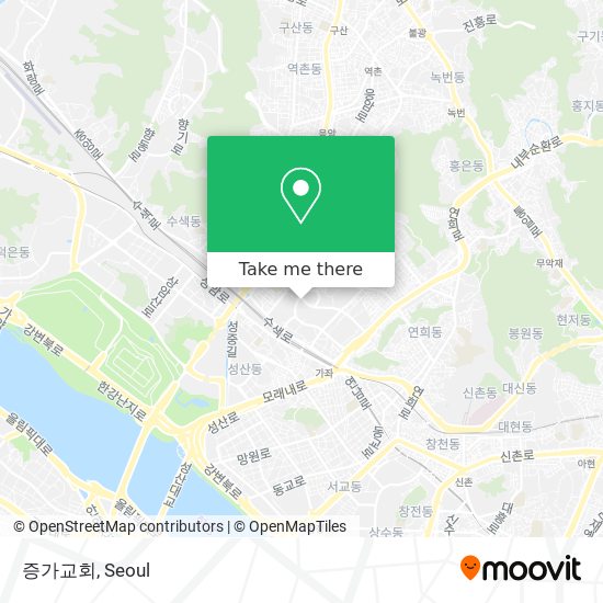 증가교회 map