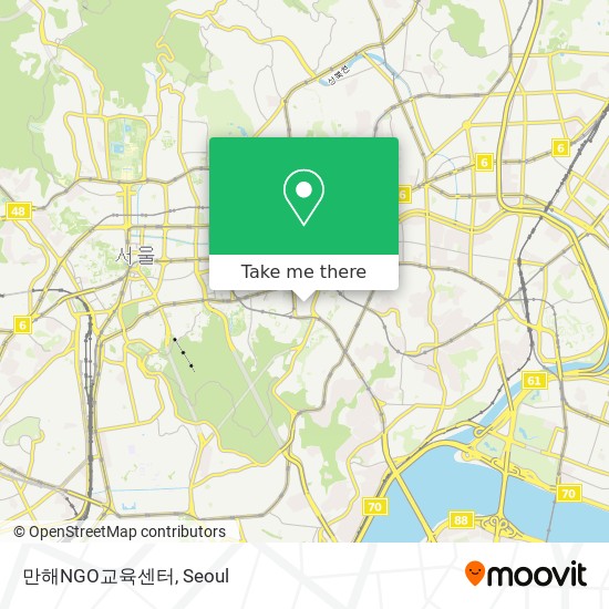 만해NGO교육센터 map