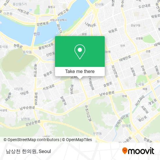 남상천 한의원 map