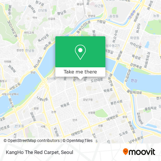 KangHo The Red Carpet map