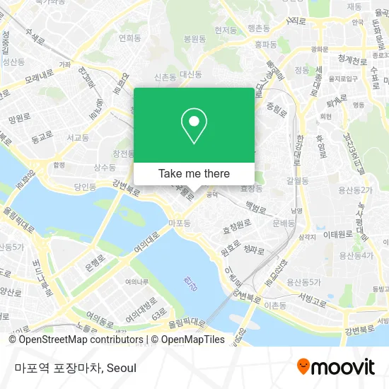 마포역 포장마차 map