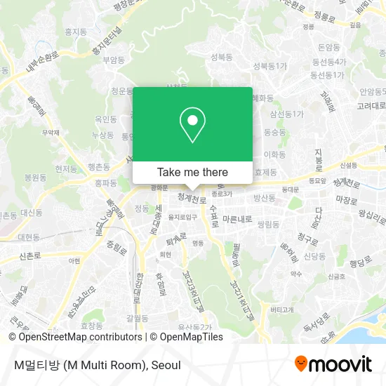 M멀티방 (M Multi Room) map