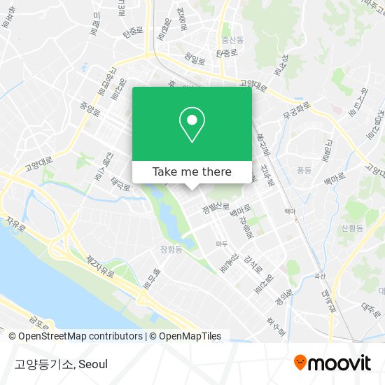 고양등기소 map