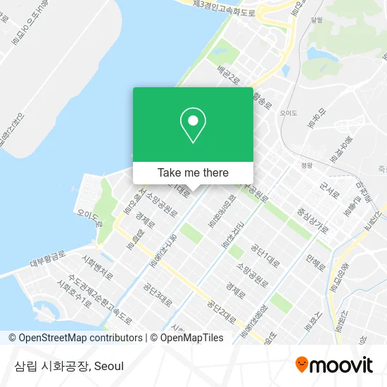 삼립 시화공장 map