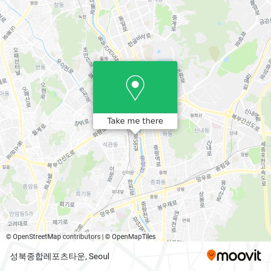 성북종합레포츠타운 map