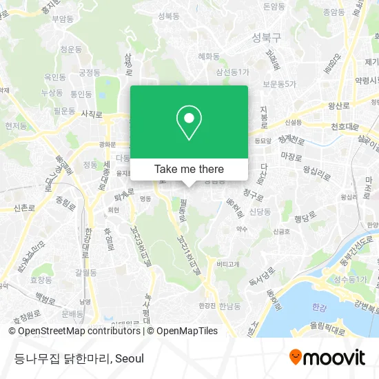 등나무집 닭한마리 map