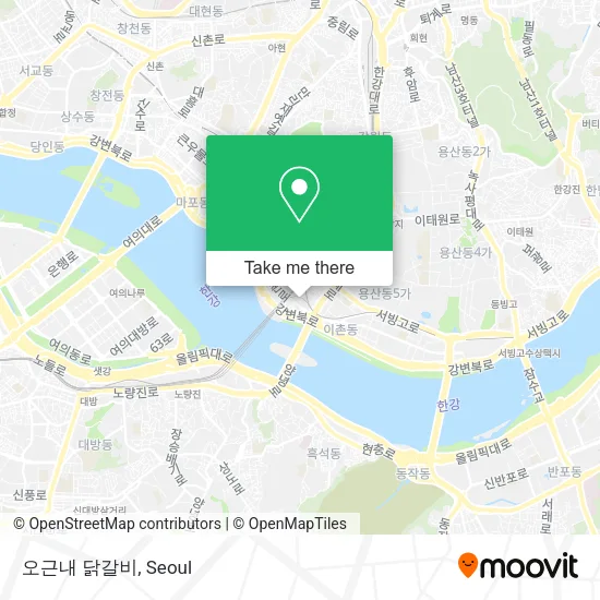 오근내 닭갈비 map