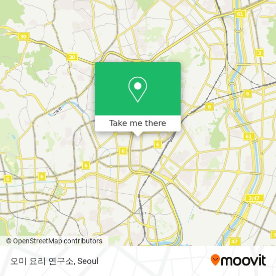 오미 요리 연구소 map