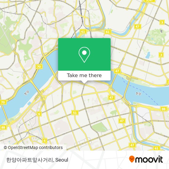 한양아파트앞사거리 map