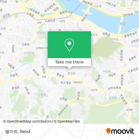 엘마트 map