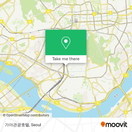 가야관광호텔 map