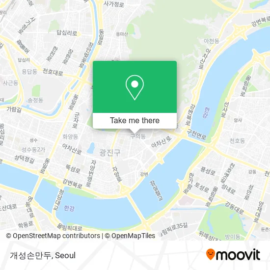 개성손만두 map