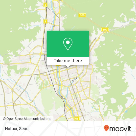 Natuur map