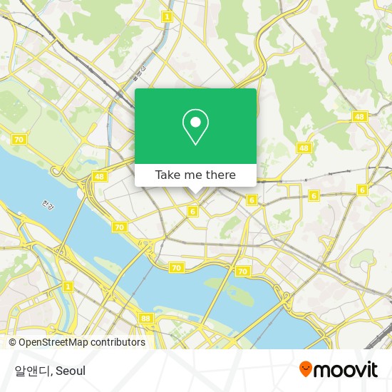 How to get to 알앤디 in 마포구, 서울시 by Subway or Bus | Moovit