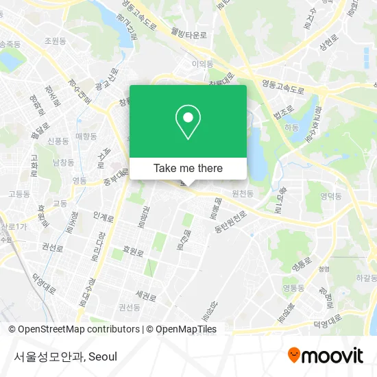 서울성모안과 map