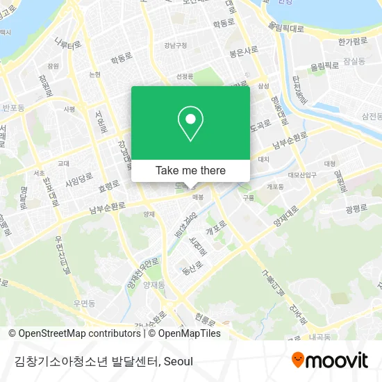 김창기소아청소년 발달센터 map