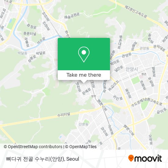 뼈다귀 전골 수누리(안양) map