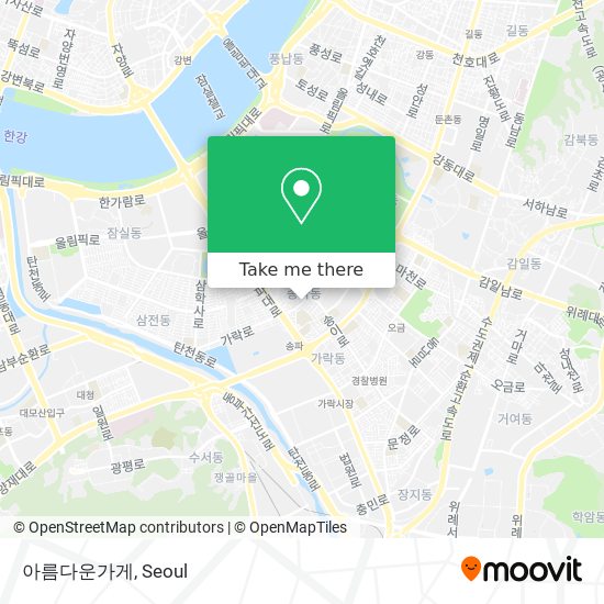 아름다운가게 map