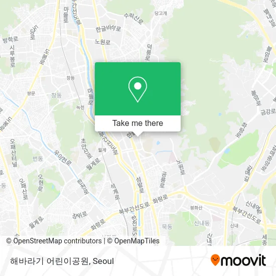 해바라기 어린이공원 map