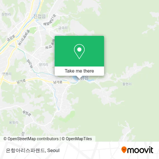 은항아리스파랜드 map