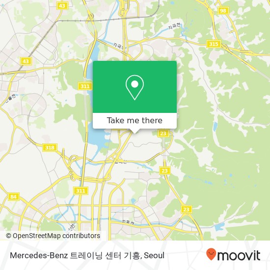 Mercedes-Benz 트레이닝 센터 기흥 map