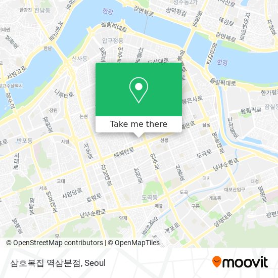 삼호복집 역삼분점 map