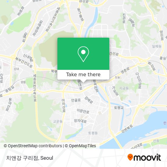 치앤강 구리점 map
